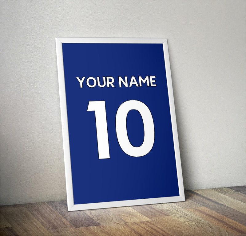 Personalised Football Shirt Print