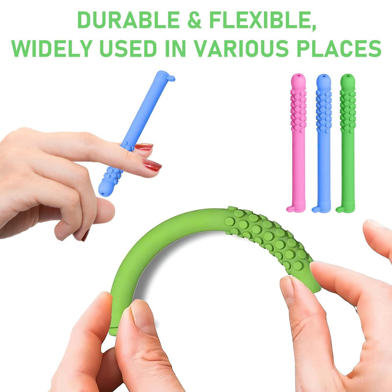Chewable Essential Oil Breath Stick (3Pcs) – Chewable Breather Sticks for Focus & Stress Relief