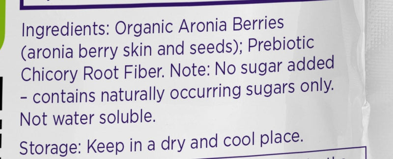 GUT BAR Aronia Powder | Aronia Berry Powder | 52 Servings | Digestive Support & Gut Health