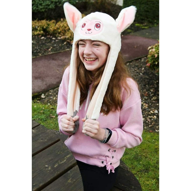 Children's Llama Flapper Hat Interactive Moving Ears Plush 50cm