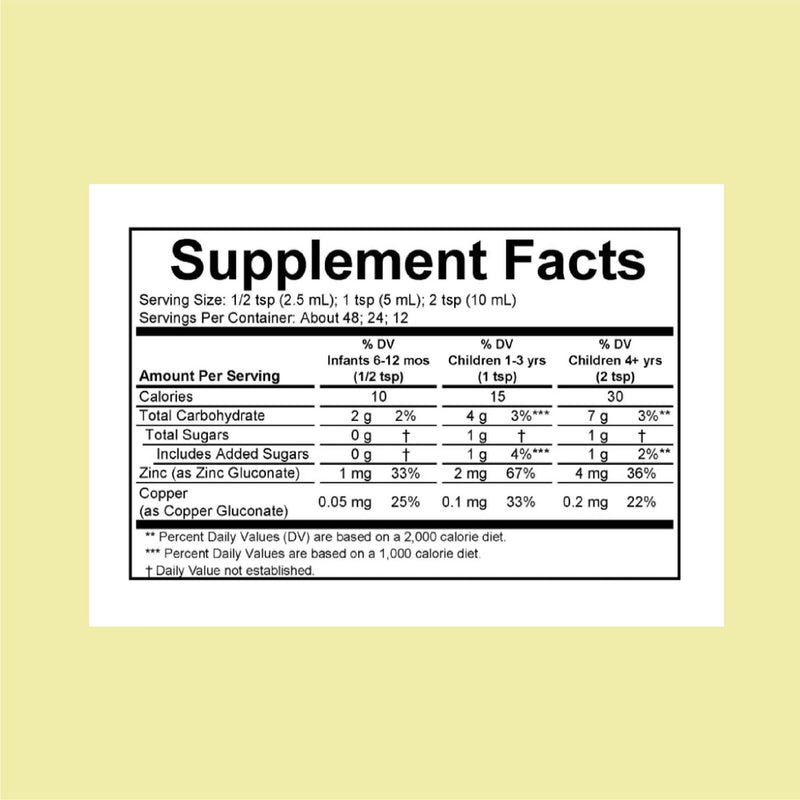 CHILDLIFE ESSENTIALS Zinc Plus for Kids & Toddlers – Immune Support, Mango Strawberry, 4 oz
