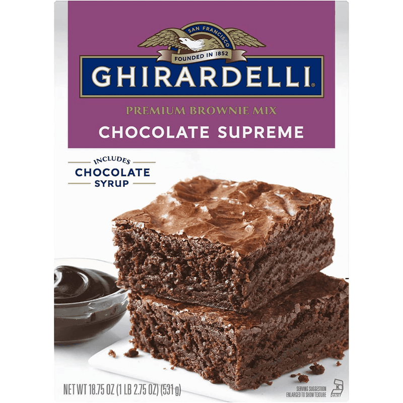 Chocolate Supreme Ghirardelli Brownie Mix (531g) - InStock
