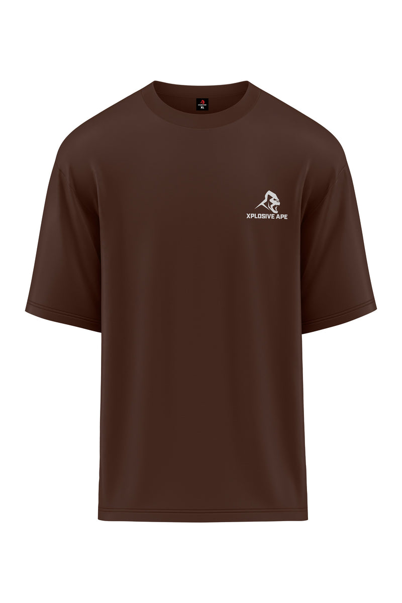 XAPE Classic Oversized Tee - Chocolate