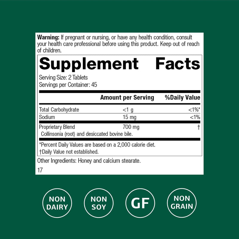 Cholacol Gallbladder Support - Standard Process Inc. | 90 Tablets