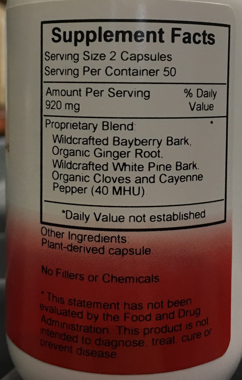 Christopher's Chest Formula – Whole-Herb Immune Support (460 mg, 100 Veg Capsules)