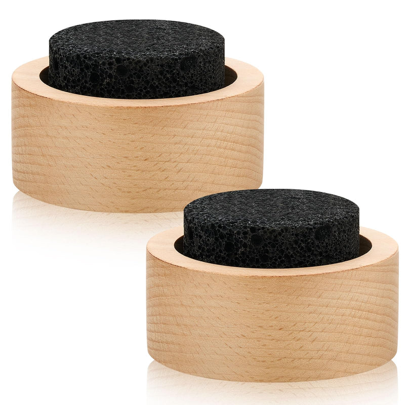 Chunful 2 Pcs Lava Rock Diffuser – Passive Essential Oil Diffusers