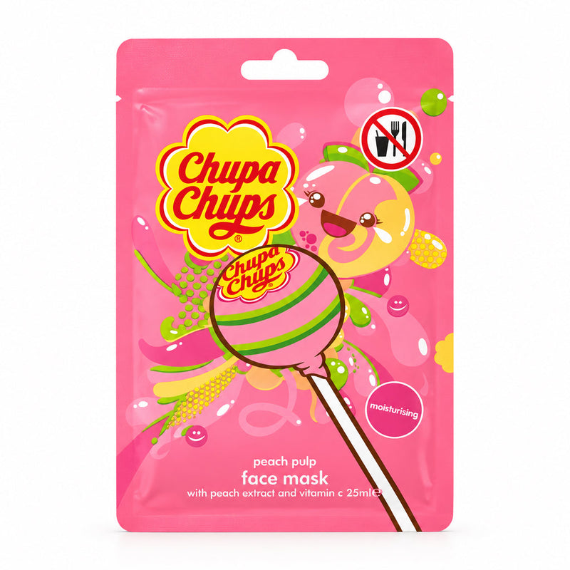 Chupa Chups peach face mask