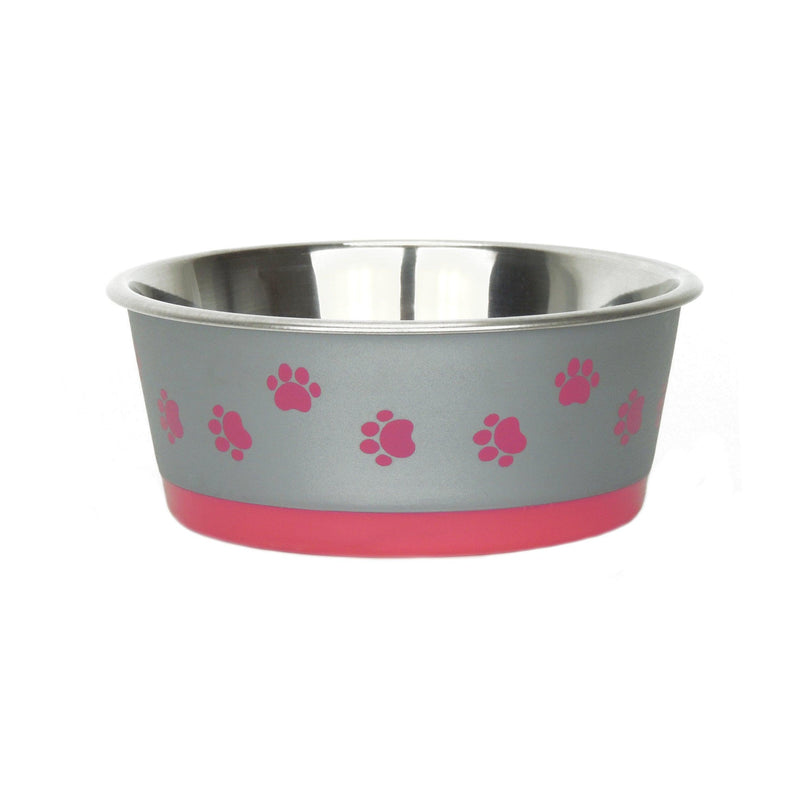 Classic Hybrid Pink Paws Dish 700ml