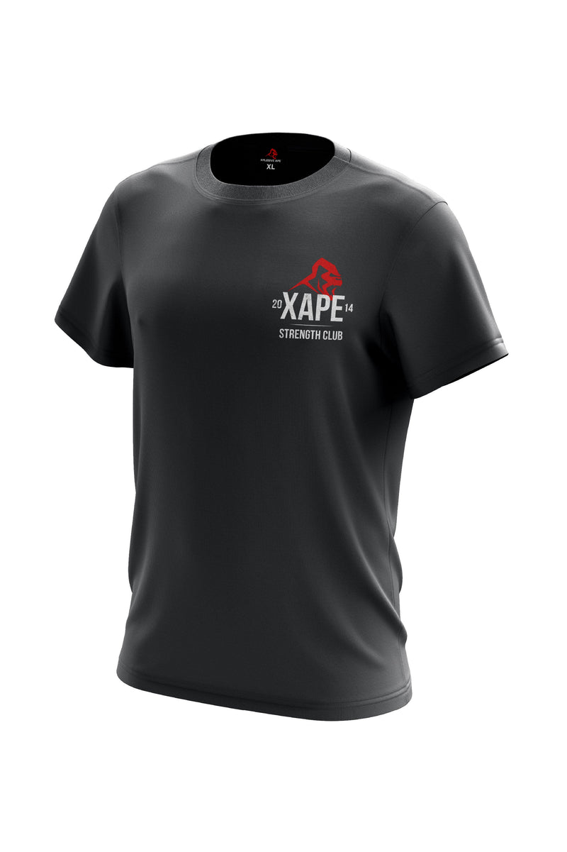 XAPE Classic Strength Club Tee - Charcoal