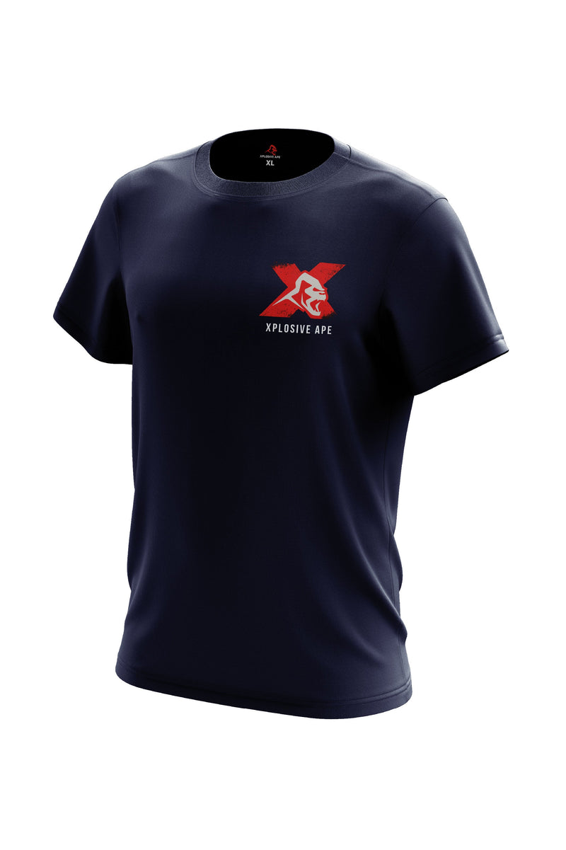 XAPE Chalk Grit Tee - Navy