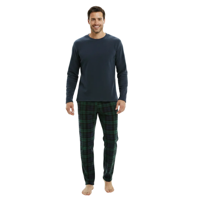 Green Fleece Pyjama Set – Experience Ultimate Comfort and Relaxation