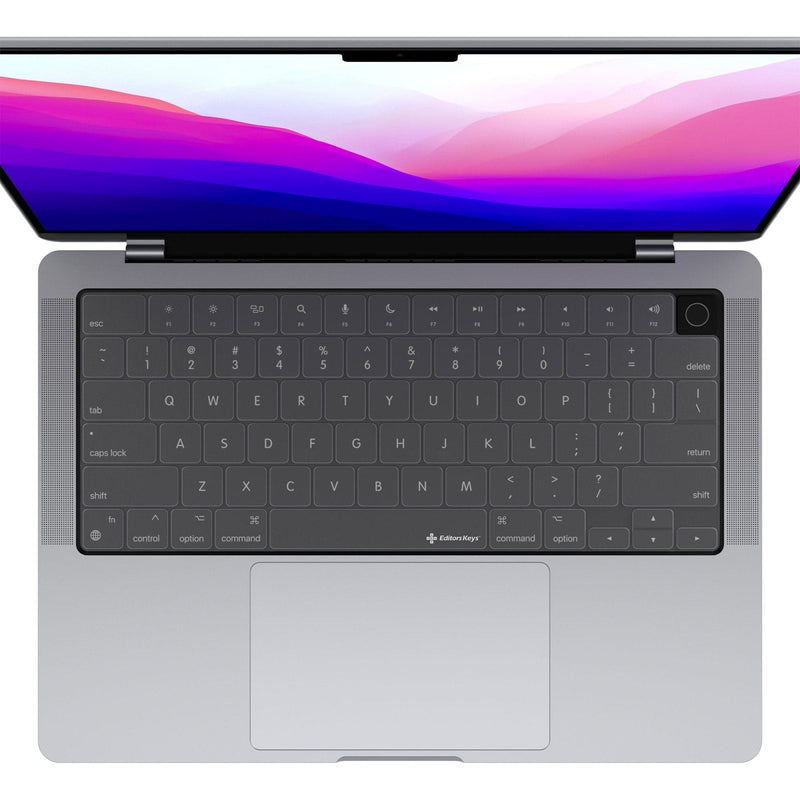 Clear Keyboard Cover - MacBook Pro 14"-16" and MacBook Air 2022-2024