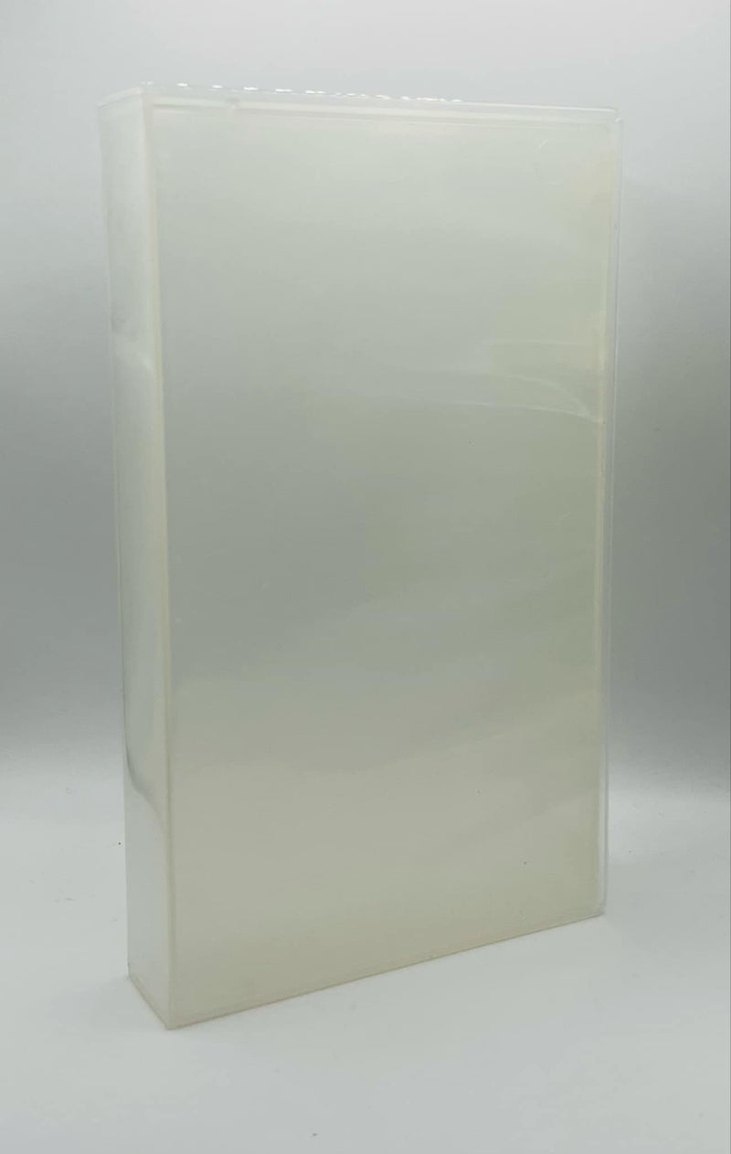 12 x Empty Clear VHS Video Tape Cases