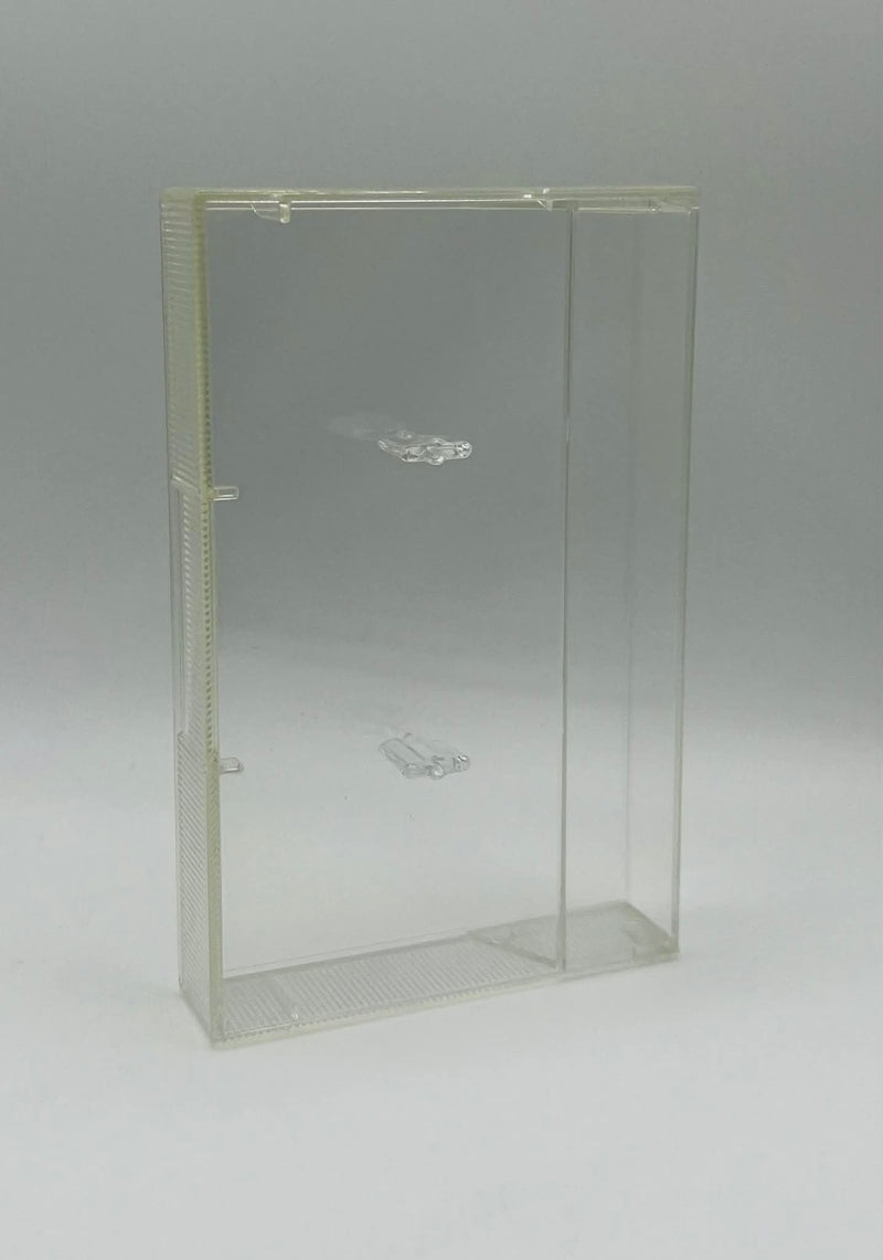 25 x Empty Clear Audio Cassette Tape Cases