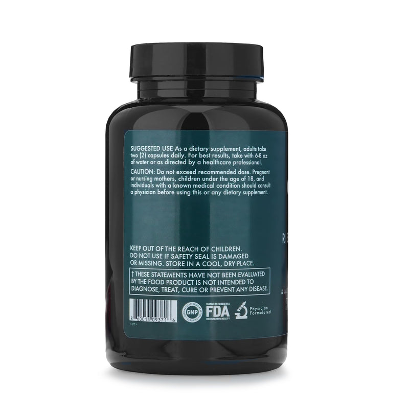 Cloud9 Rise & Unwind AM – Morning Wellness Supplement for Energy, Focus & Vitality (60 Capsules)