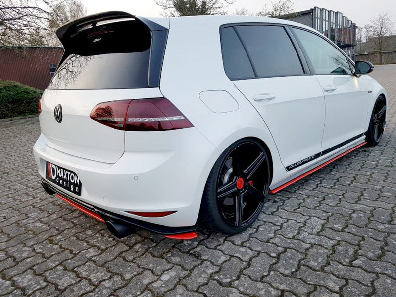 Maxton Design - Rear Side Splitters VW GOLF MK7 GTI Clubsport (2016-2017)