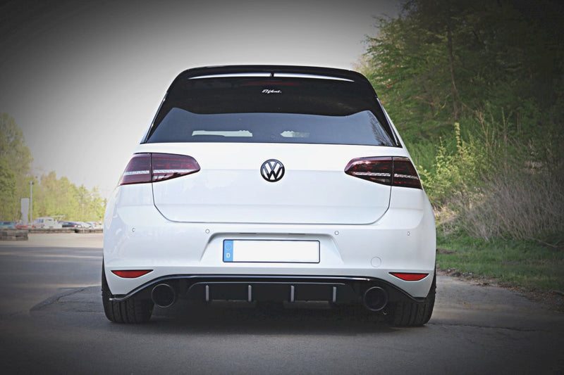 Maxton Design - Rear Valance VW GOLF MK7 GTI Clubsport (2016-2017)