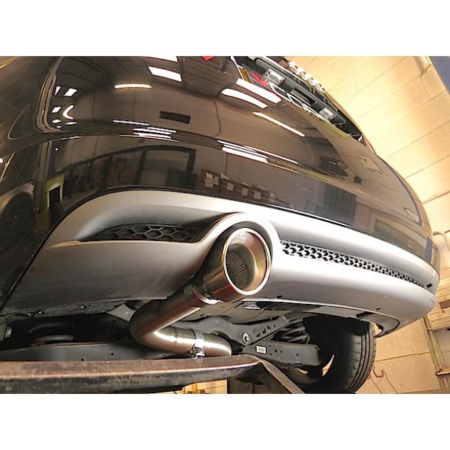 Cobra Exhausts - Audi A3 (8P) 2.0 TDI 2WD (2008-12) (3 Door) Single Tip Cat Back Performance Exhaust