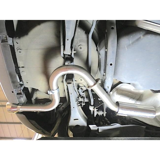 Cobra Exhausts - Audi A3 (8P) 2.0 TDI 2WD (2008-12) (3 Door) Single Tip Cat Back Performance Exhaust