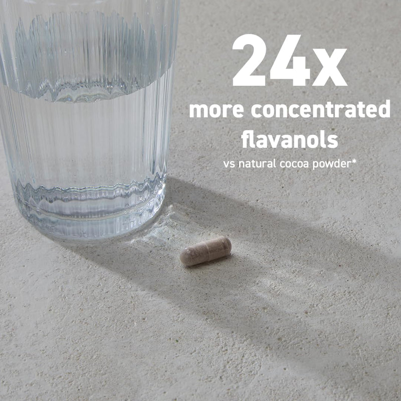CocoaVia Memory & Focus Brain Supplement – 30 Day, Cocoa Flavanol, Lutein, Caffeine