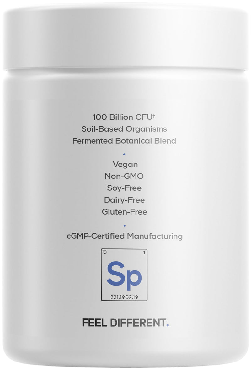 Codeage SBO Probiotics: 100 Billion CFUs, 6 Strains, Organic Fermented Botanicals, Shelf-Stable, 90 Capsules