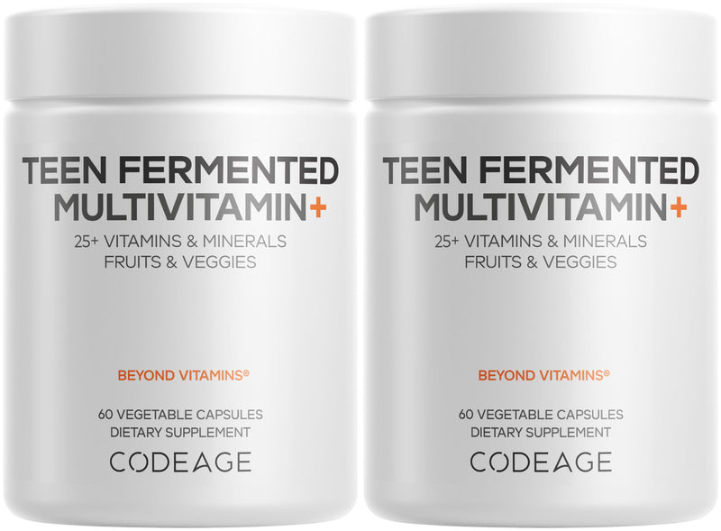 Codeage Teen Multivitamin - Daily Teen Vitamins with Omega-3 (2 Pack)
