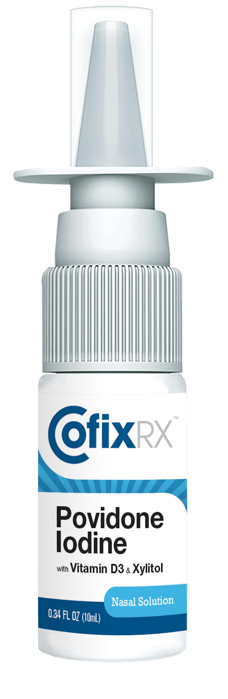 COFIXRX Nasal Cleanse Solution Spray – Povidone Iodine, Vitamin D3 & Xylitol
