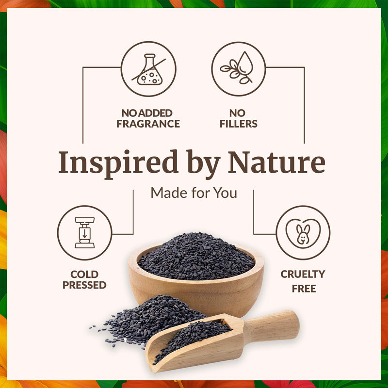 SVA Black Seed Oil - 4 Oz | Cold-Pressed Nigella Sativa Carrier Oil with Dropper