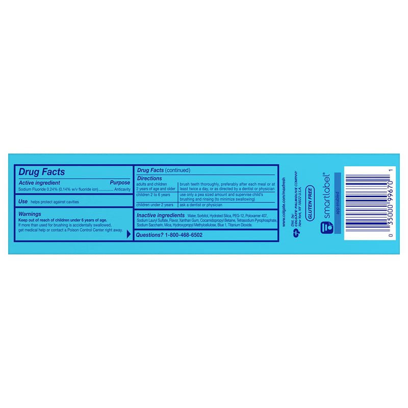 Colgate Max Clean Whitening Foaming Toothpaste – Fluoride, Mint, 6 oz, 4 Pack