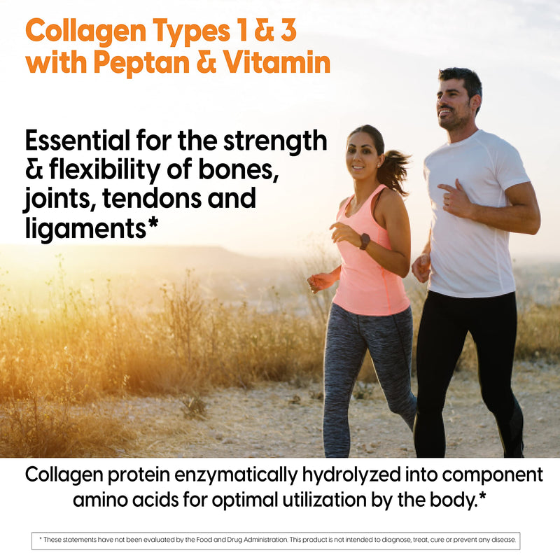Doctor's Best Collagen Types 1 & 3 with Peptan – 1000 mg per Tablet, 540 Tablets, Non-GMO, Gluten Free, Soy Free