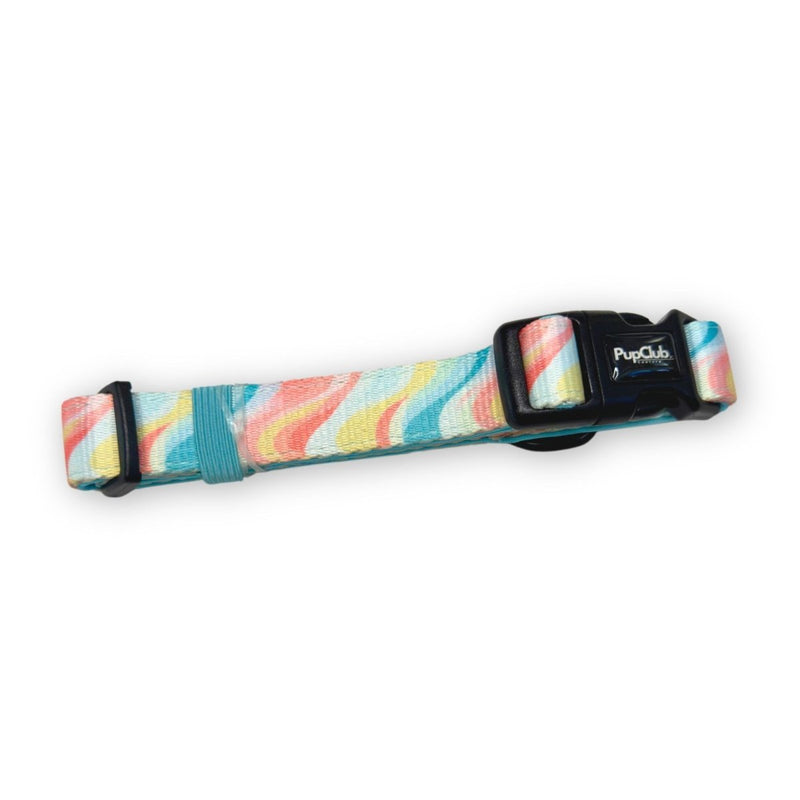 PupClub Dog Collar - Pastel Waves