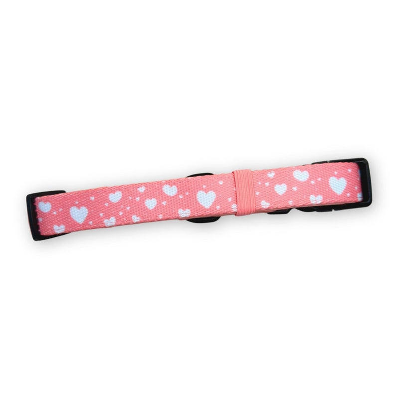 PupClub Dog Collar - Peachy Heart