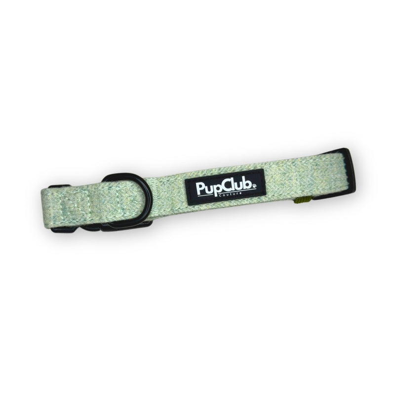 PupClub Dog Collar - Tweed Sage