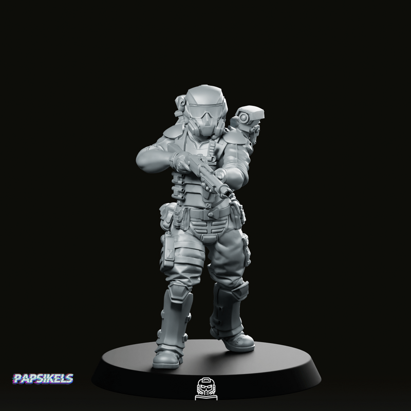 Colonial Marine Specialist Miniature Tactical Rifleman Naval