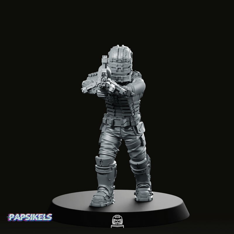 Colonial Space Combat Engineer 10 Miniature Armored Trooper