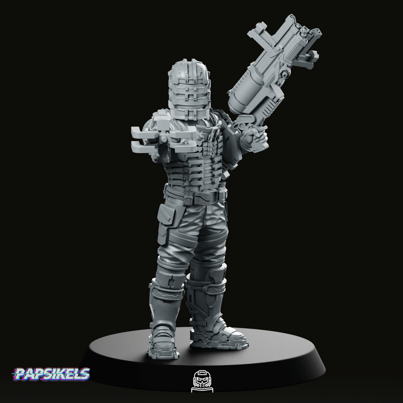 Colonial Space Combat Engineer 11 Miniature Chemwar Trooper