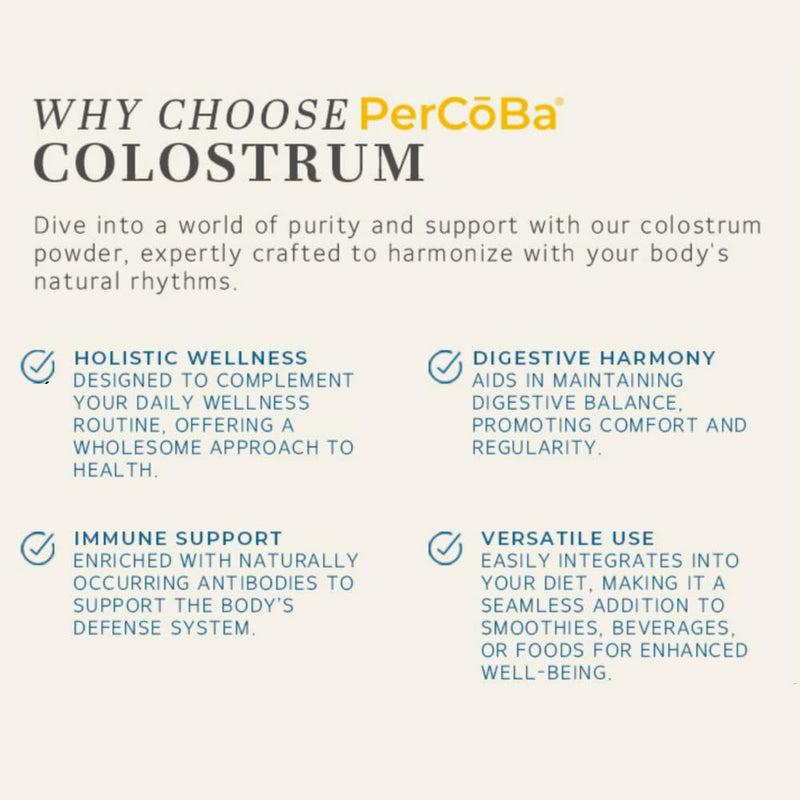 Colostrum Supplement for Gut Health and Immunity - USA Made, 83 Servings