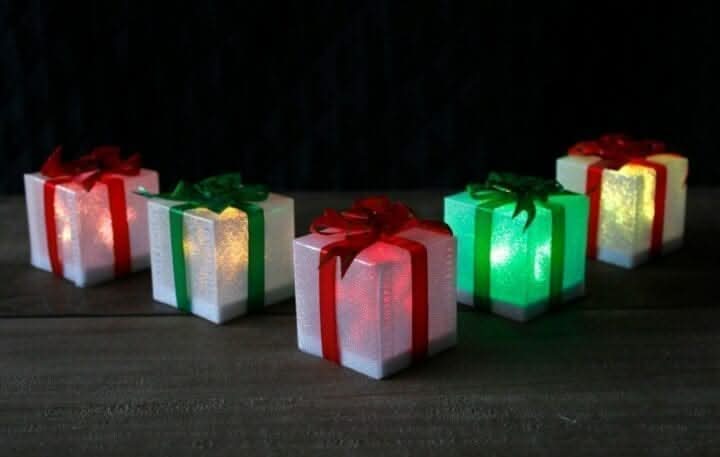 5 LED Colour Changing Parcel Path Lights
