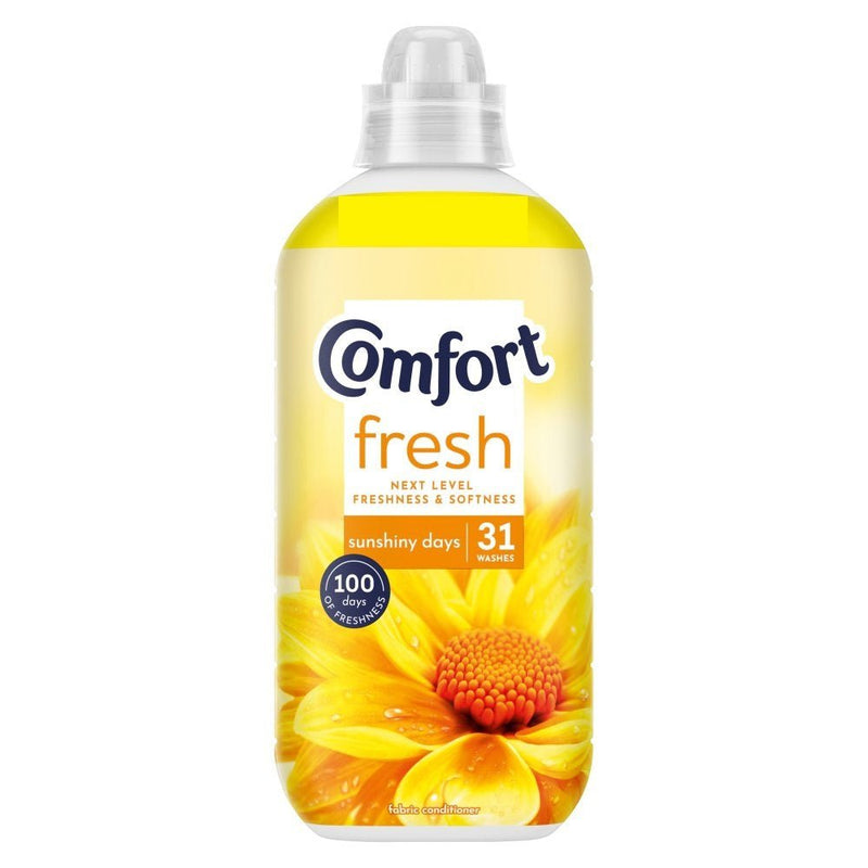 Comfort Fresh Fabric Conditioner Sunshiny Days 31 washes 930ml (Case of 8)