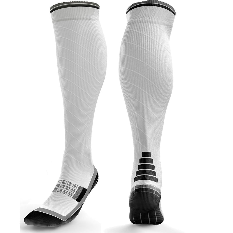 Compression Socks for Women & Men (20-30 mmHg), Knee-High Flight Socks