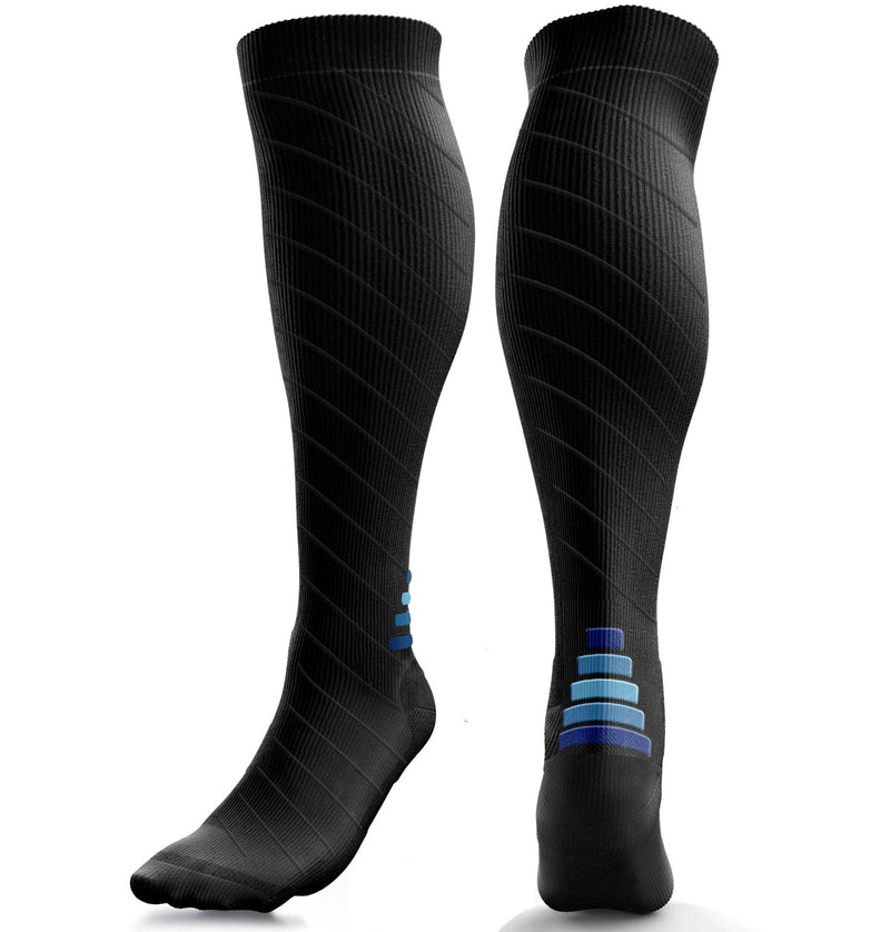 Compression Socks for Women & Men (20-30 mmHg), Knee-High Flight Socks