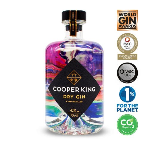 Cooper King Distillery Dry Gin, 70cl