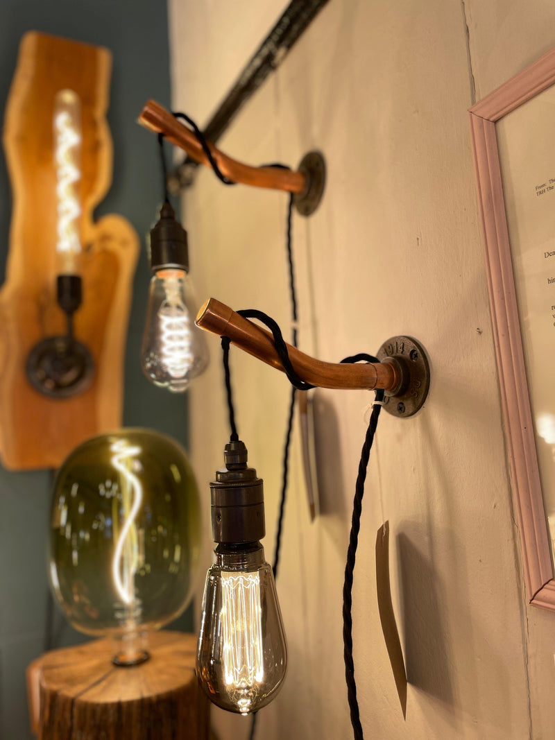 Copper Wall Light