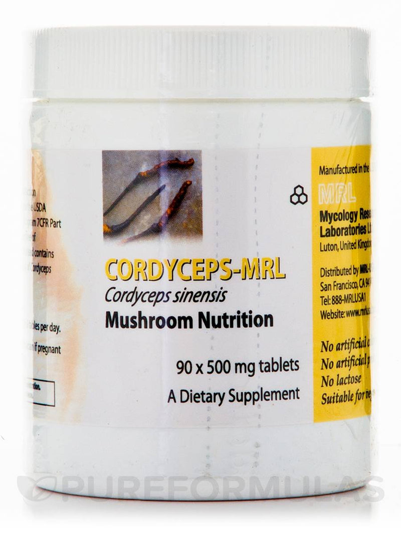 Cordyceps Sinensis-MRL 500 mg – 90 Tablets | Mycology Research Laboratories