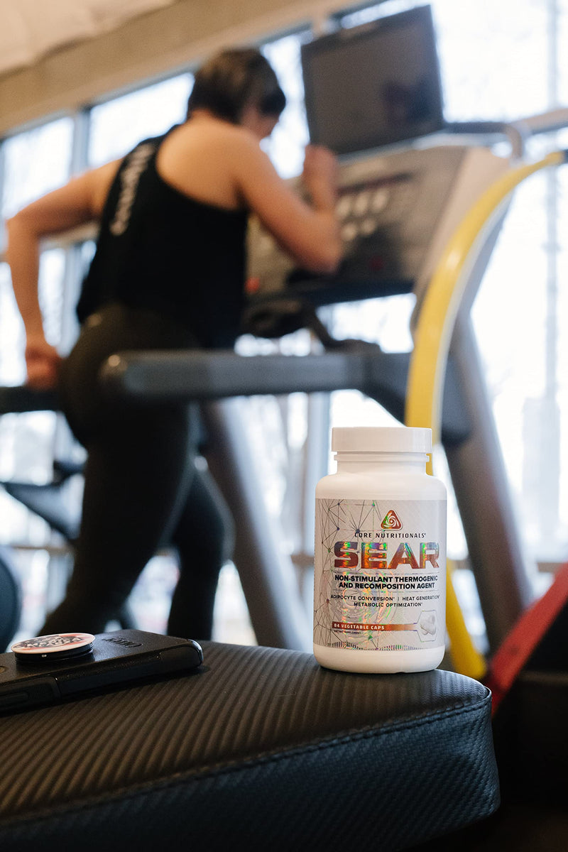 Core Nutritionals SEAR Thermogenic Fat Burner | Non-Stim Recomposition Agent | Paradoxine & Grains of Paradise | 84 Vegetable Capsules