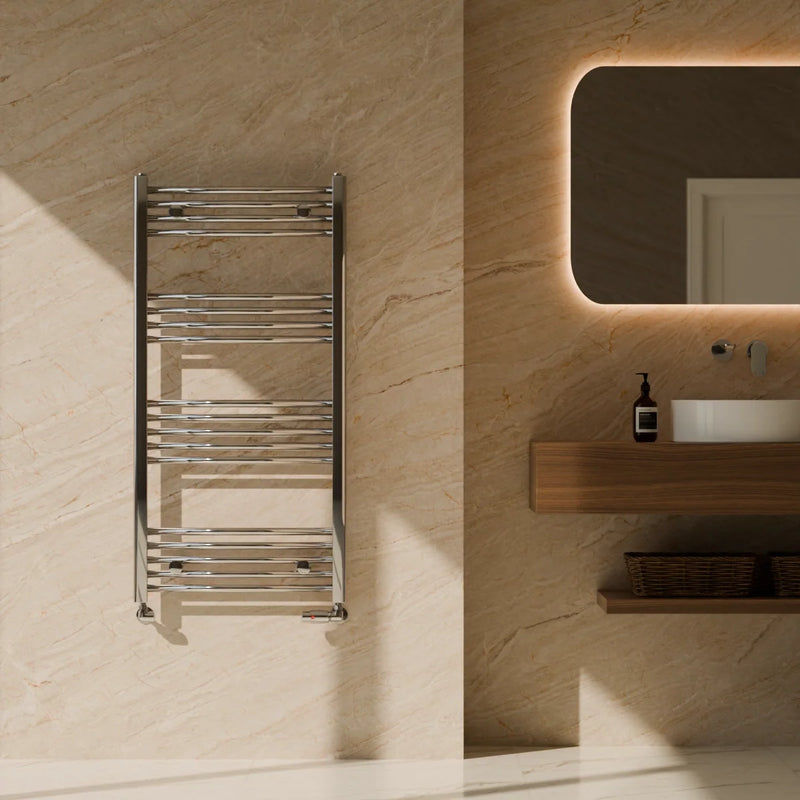 Lorella Towel Rail 1200 x 600 Chrome