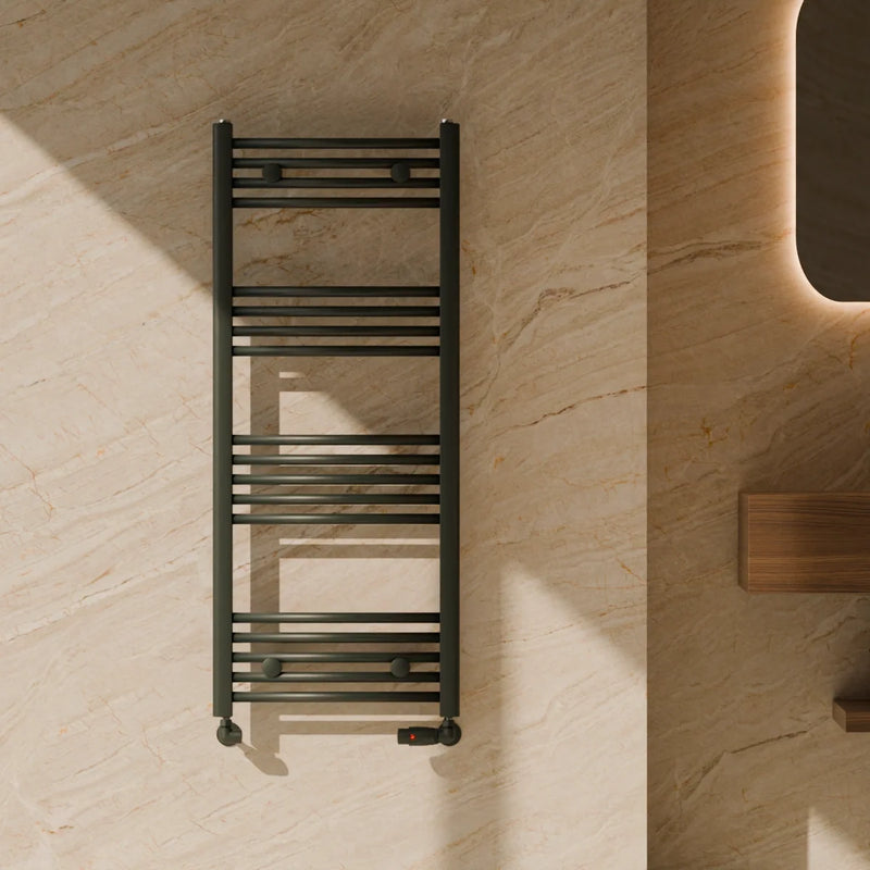 Lorella Towel Rail 1200 x 500 Black
