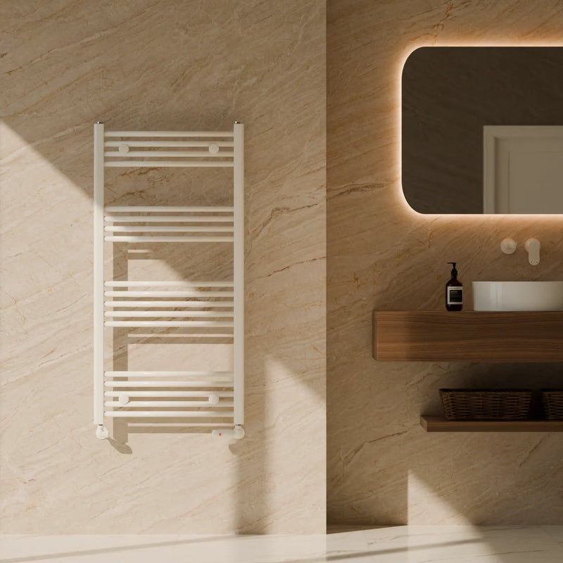 Lorella Towel Rail 1200 x 600 White