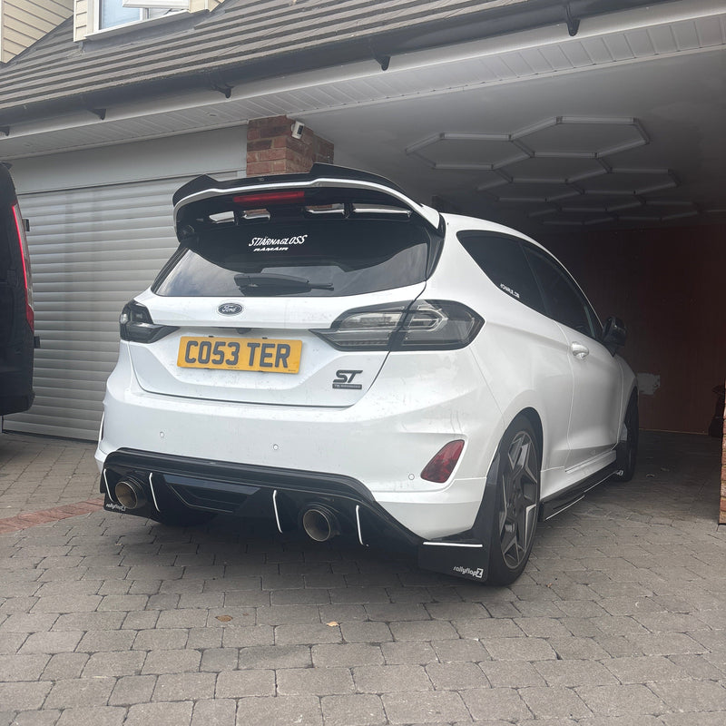 Maxton Design - REAR DIFFUSER + MILLTEK GPF/OPF BACK EXHAUST SYSTEM - FORD FIESTA MK8/8.5 ST (2018-2024)