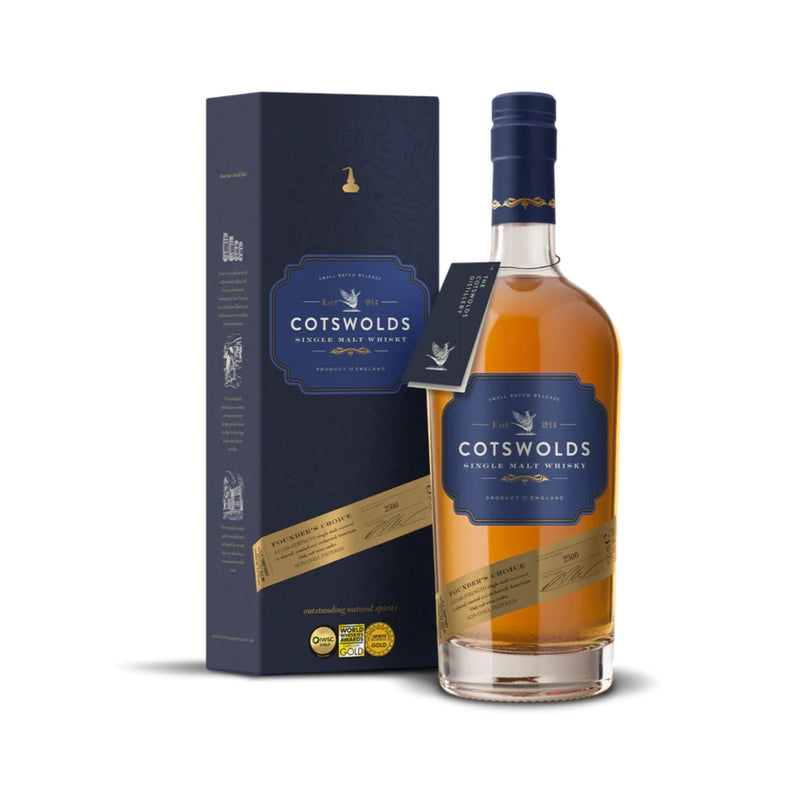 Cotswolds Distillery Founder's Choice Single Malt Whisky, 70cl